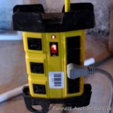 Transit Voltage Surge Suppressor model CL-127-3B. Has 8 plug-ins. Measures 10