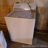Amana washing machine. Comes with hoses and drain tube. Has 5 settings. Untested.