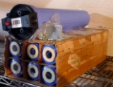 Water filter assembly. Includes 6 Pentek EP-20 filters Comes with mounting bracket. Appears new.