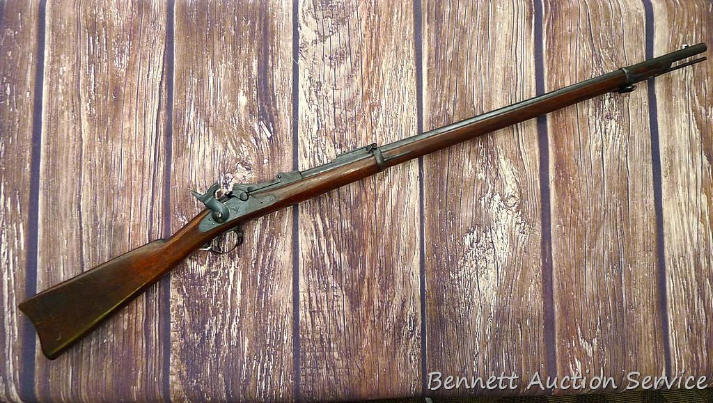 US Springfield Model 1878 trapdoor rifle in | Proxibid