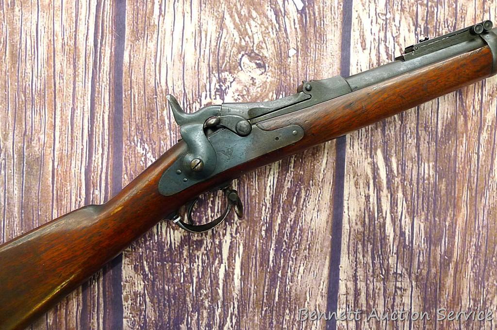 US Springfield Model 1878 trapdoor rifle in | Proxibid