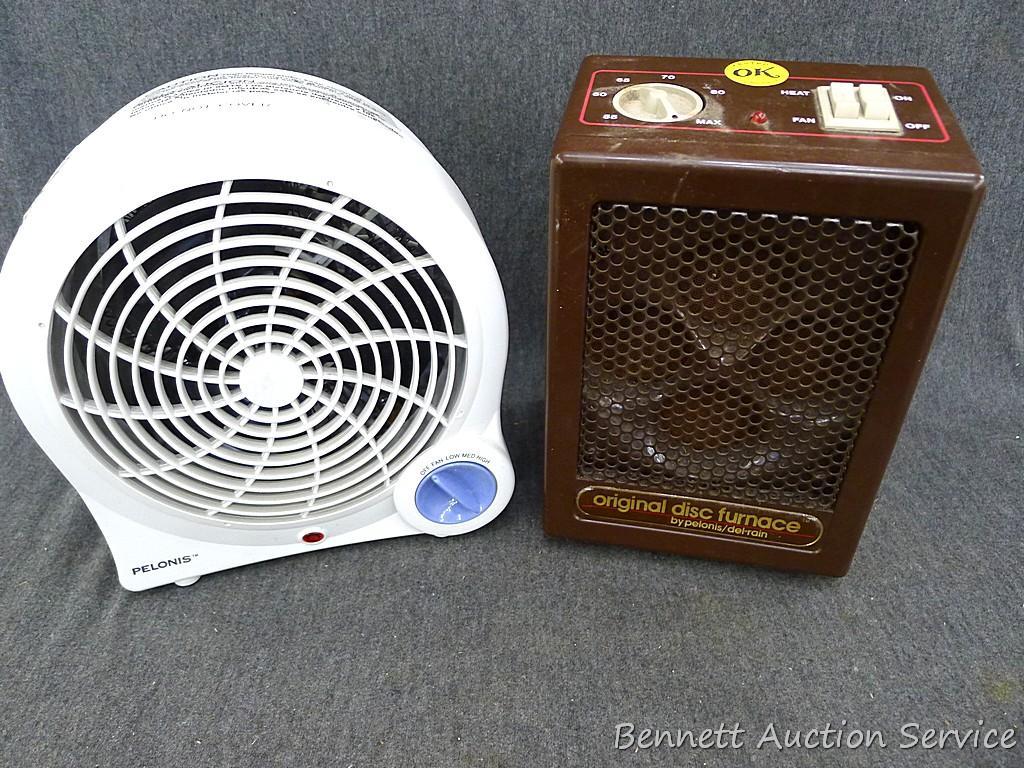 Pelonis fan forced heater model HF-0014W is | Proxibid