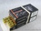 92 rounds Fiocchi .30 Luger 7.65mm Parabellum 93 grain FMJ cartridges.