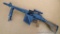 Vintage Marx sniper rifle with folding bipod and scope is about 27