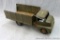 Metal Sturucto Toys army truck is about 13