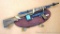 Vintage Johnny Eagle Lieutenant U.S. Army Topper toy handgun and sniper rifle, plus the Johnny Eagle