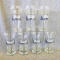 Seven Hamm's beer glasses 5-1/4