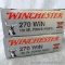 40 rounds of Winchester Super-X .270 WIN 130 gr. power-point ammunition.
