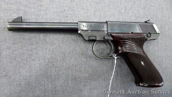 High Standard Model 101 The Plinker .22 pistol. 6-1/2" barrel has a brilliant bore with good