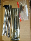 Rifle and shotgun cleaning rods & brushes.