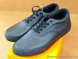 Safe T Step Comfort leather men's shoes size 10.