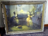 Framed print is 32