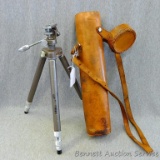 Whitehall Travelite metal tripod model TR-1. Comes in 17
