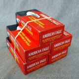 250 rounds of American Eagle by Federal .38 Super Automatic + P 130 gr. FMJ ammunition.