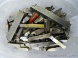 HSS and carbide cutters and blanks by Kennametal and others. Largest 5/8