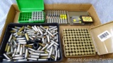 100 rounds .357 Magnum JHP; 26 rounds .38 Special SWC; assorted .38 Special cartridges including