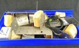 Two A-277-E-P Power Packs; B277E-P Power Pack; several CX-105 PIR occupancy sensors most of them