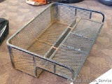 Steel back cargo basket rack for ATV is 29