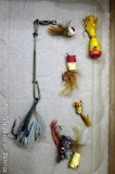 Fishing lures up to about 7