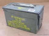 .50 cal ammo can is about 12