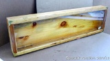 Nice wooden display box is about 50