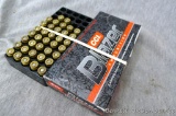 87 rounds .380 Auto pistol ammunition including 50 rounds Blazer 95 grain TMJ and partial tray of