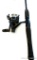 Abu Garcia Spinning Combo; rod measures 6 ft; light action; fair condition; fishing