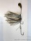 Spinning bait for fishing, Stanley wedge spinner blade ,dual hook, 8