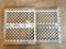 NO SHIPPING: Adjustable Plastic Baby Gate / Safety Gate for children or dogs; extends to 42