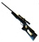 Gamo Recon break barrel .177 pellet gun with 4 x 20 Gamo scope, fluted barrel, thumb hole stock