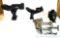 Eagle Claw (plastic), Berkley (plastic), Scotty (plastic), Down East Sports (metal), fishing rod