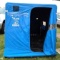 NO SHIPPING, Clam 6800 6ft x 8ft portable folding cabin style ice fishing shack, 6 hole, needs