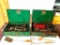 Camp Stove set, includes one Coleman 425E White Gas two burner stove, one Coleman propane two burner