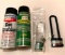 NO SHIPPING 1 can each Birchwood Casey gun Scrubber spray and Remington RemAction Cleaner spray; 2