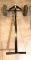 NO SHIPPING Steel Trailer Hand Dolly; pneumatic tired 4.1 /8.5 x 6 ; 1 7/8