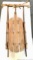 Vintage; Antique Snow Sled, wood with metal frame and runners, 12