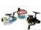 Fishing Gear; 2 Fishing Reels and Fishing Line; One Reel is Quantum Optix 20 Spinning Reel, 4