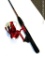 Shakespeare Ugly Stik Spinning Combo; rod measures 5 ft; light action; good condition; fishing