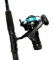 Shimano Spinning Combo; rod measures 6 ft; medium light action; fair condition; fishing