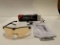 Pilla Performance Eyewear Shooting Glasses model 560; black frame; yellow tint; cloth case included