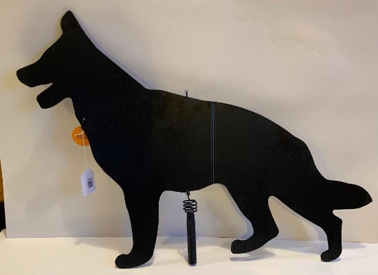 Watch Dog Goose Patrol 24" Tall Swiveling Dog Silhouette, all weather, waterproof; keep geese off