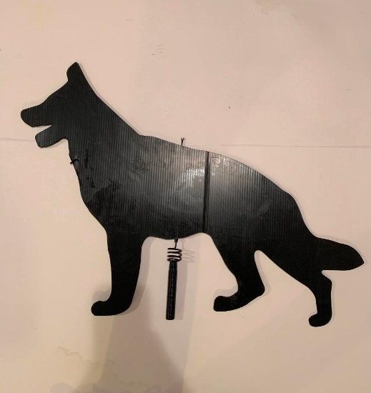 Watch Dog Goose Patrol 24" Tall Swiveling Dog Silhouette, all weather, waterproof; keep geese off