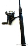 Abu Garcia Spinning Combo; rod measures 6 ft; light action; fair condition; fishing