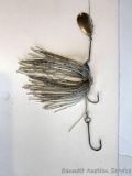 Spinning bait for fishing, Stanley wedge spinner blade ,dual hook, 8