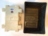 Tempo hard plastic Marine / Boat Battery Box with cover; no strap; fishing