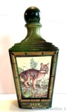 Jim Beam J Lochhart collectable Gray Fox decanter,750 ml, 11