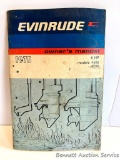 Owner's-Operator's Manual; 1975 Evinrude Boat Motor; 4 HP; models 4506, 4536; item no 5051; DIY;