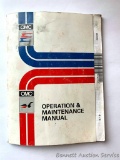 OMC Operation & Maintenance Manual; 212966; English; Francais; 1995 Outboard Marine Corporation;