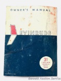 Owner's Manual Evinrude; 1961; 3 HP Lightwin; models 3042-3043; part no. 204948; cover states