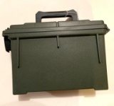 Plastic Ammo Box; commercial plastic; waterproof; excellent condition; ammo/fishing box; Seal in